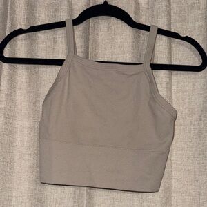 Women's Gray Sports Bra
